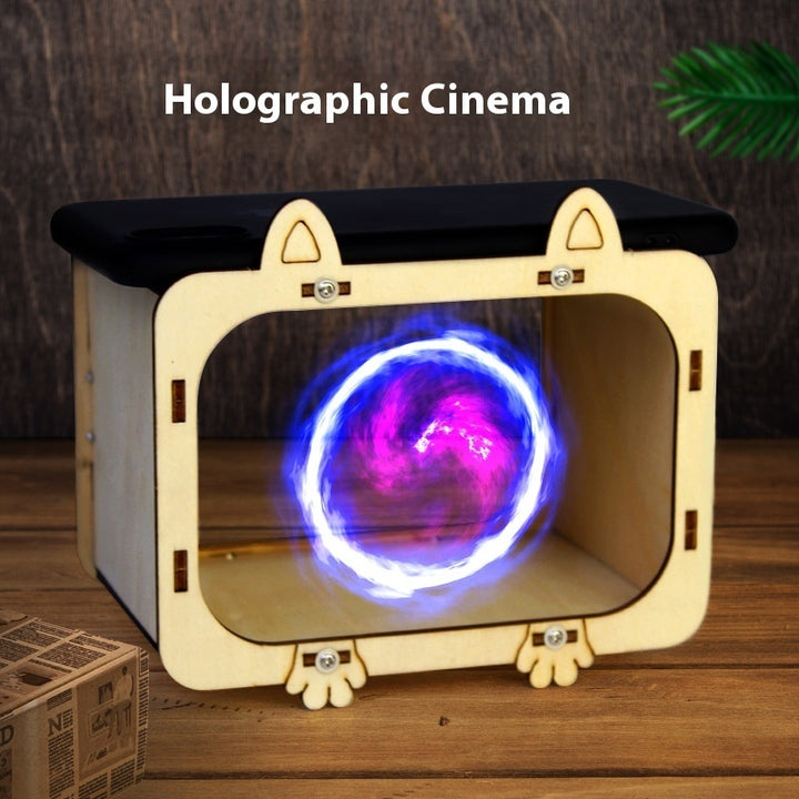 Cell Phone Hologram 3D CatBox Projector