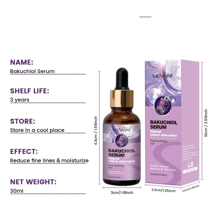 Bakuchiol Natural Retinol Alternative Face Serum